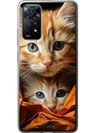 Чехол на xiaomi redmi note 11s 4g котики 2 "5664u-3936-2448"