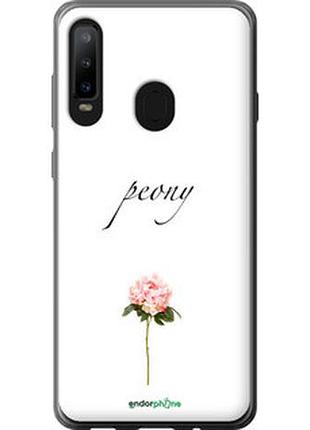 Чехол на samsung galaxy a8s пион "4366u-1636-2448"