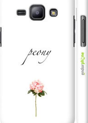 Чехол на samsung galaxy j1 j100h пион "4366m-104-2448"