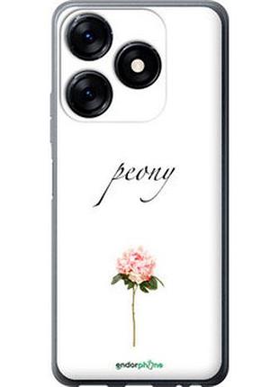 Чохол на tecno spark 10c півонія "4366u-3116-2448"