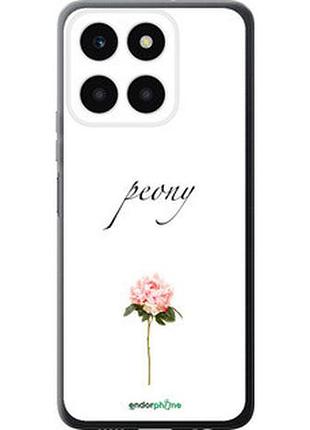Чехол на huawei honor x6a пион "4366u-3340-2448"