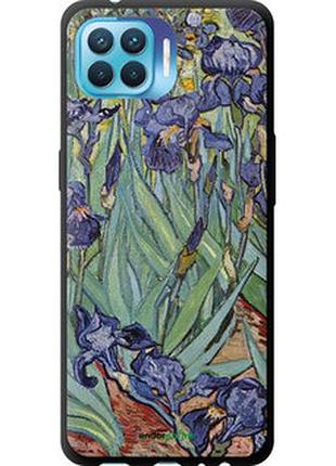 Чехол на oppo reno 4 lite винсент ван гог. ирисы "161b-2099-2448"