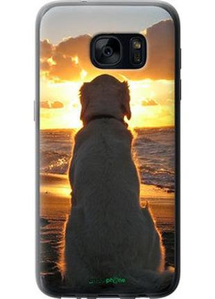 Чохол на samsung galaxy s7 g930f закот і собака "3966u-106-2448"