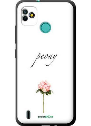 Чехол на tecno pop 5 bd2p пион "4366b-2412-2448"