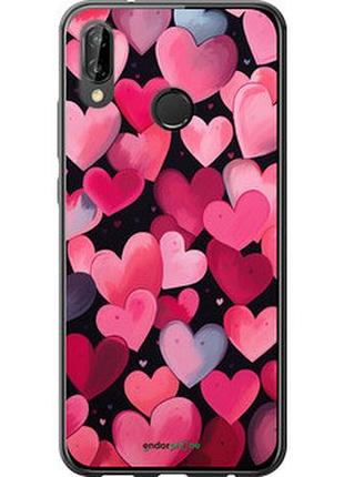 Чехол на huawei p20 lite сердечки 4 "5662t-1410-2448"