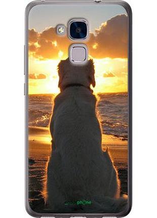 Чохол на huawei gt3 захід і собака "3966t-472-2448"