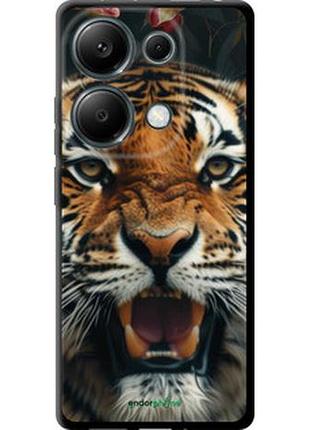 Чехол на xiaomi poco m6 pro тигровое величие "6080b-3452-2448"