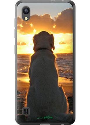 Чохол на zte blade a5 2019 захід і собака "3966u-2109-2448"
