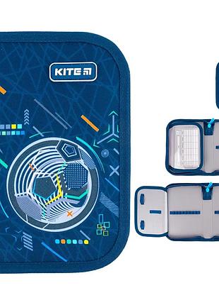 Пенал без наповнення kite k24-621-8 1 відділення, 1 відворот