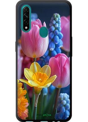 Чехол на oppo a31 весенние цветы "6058b-1074-2448"
