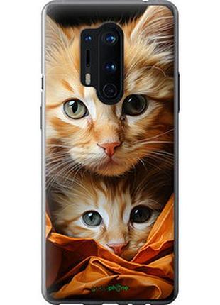 Чехол на oneplus 8 pro котики 2 "5664t-1896-2448"