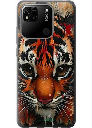 Чехол на xiaomi redmi 10a mini tiger "6052u-2578-2448"