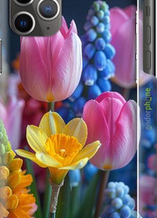 Чехол на iphone 11 pro max весенние цветы "6058c-1723-2448"