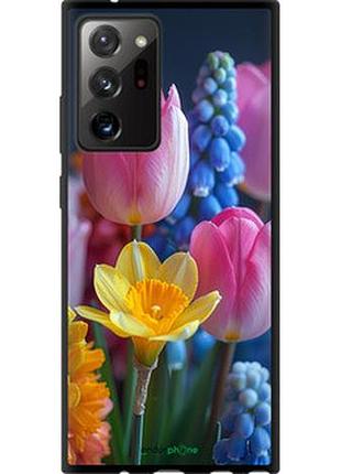 Чохол на samsung galaxy note 20 ultra весняні квіти "6058b-2051-2448"