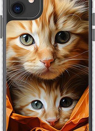 Чехол на iphone 11 котики 2 "5664pc-1722-2448"
