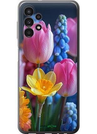 Чехол на samsung galaxy a13 a135f весенние цветы "6058u-2498-2448"