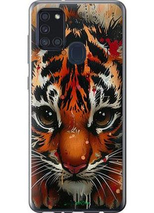 Чехол на samsung galaxy a21s a217f mini tiger "6052u-1943-2448"