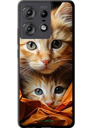 Чехол на motorola edge 50 pro 5g котики 2 "5664b-3710-2448"