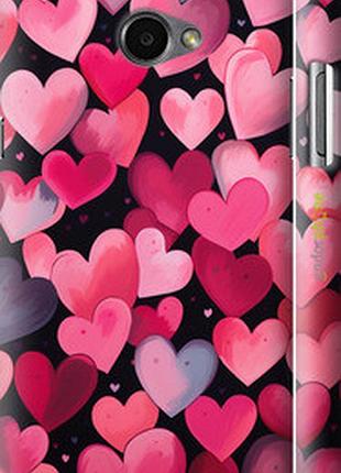Чехол на lg k5 x220 сердечки 4 "5662c-457-2448"