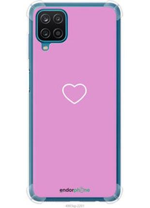 Чехол на samsung galaxy m12 m127f сердце 2 "4863sp-2360-2448"
