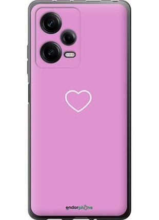 Чехол на xiaomi redmi note 12 pro 5g сердце 2 "4863u-2932-2448"