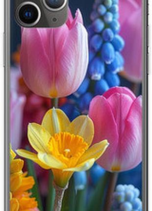 Чехол на iphone 11 pro max весенние цветы "6058sp-1723-2448"