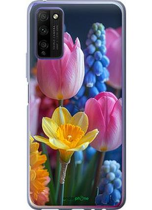 Чохол на huawei honor 30 lite весняні квіти "6058u-2074-2448"