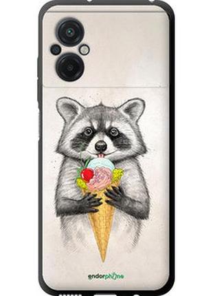 Чохол на xiaomi poco m5 єнотик з морозивом "4602b-2767-2448"