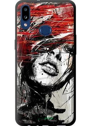 Чохол на samsung galaxy a10s a107f обличчя дівчини "1162b-1776-2448"