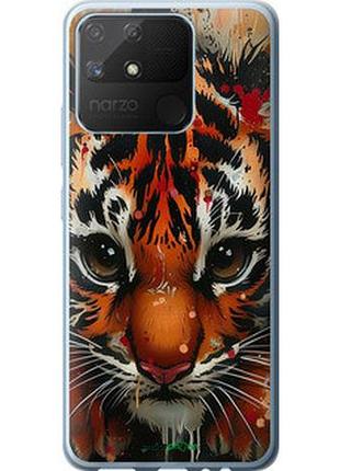 Чехол на realme narzo 50a mini tiger "6052u-2514-2448"