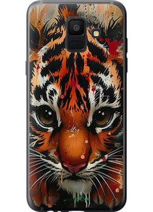 Чехол на samsung galaxy a6 2018 mini tiger "6052t-1480-2448"