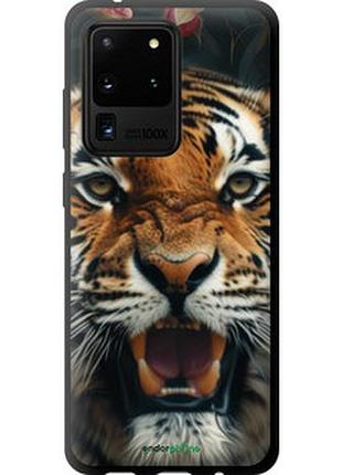 Чехол на samsung galaxy s20 ultra тигровое величие "6080b-1831-2448"