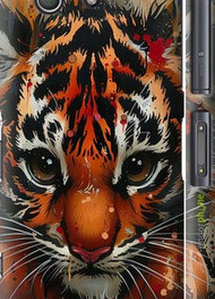 Чехол на sony xperia z3 compact d5803 mini tiger "6052c-277-2448"