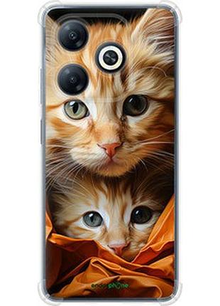 Чехол на tecno spark 20c bg7n котики 2 "5664sp-3627-2448"