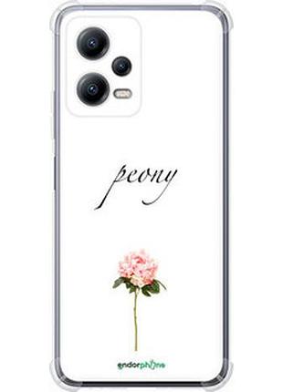 Чехол на xiaomi redmi note 12 5g пион "4366sp-2934-2448"