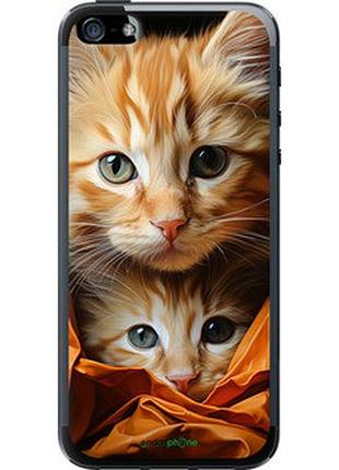 Чехол на iphone 5 котики 2 "5664u-18-2448"