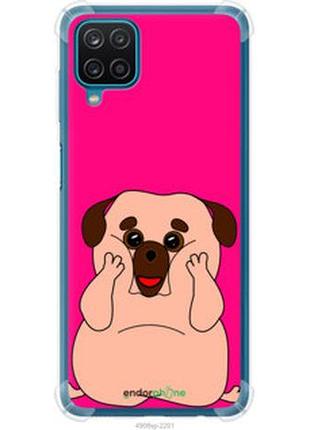 Чохол на samsung galaxy m12 m127f веселий мопс "4908sp-2360-2448"