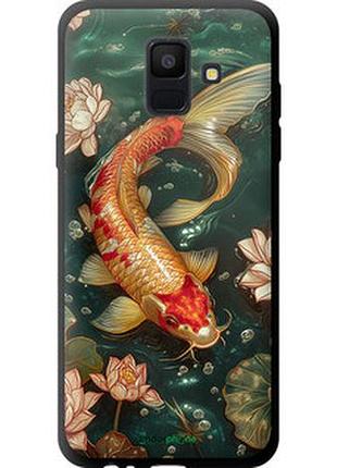 Чехол на samsung galaxy a6 2018 мелодия лотоса "6106b-1480-2448"