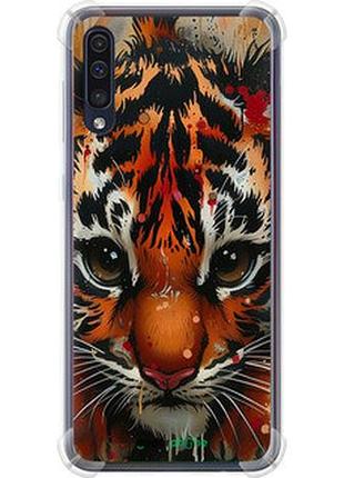Чехол на samsung galaxy a50 2019 a505f mini tiger "6052sp-1668-2448"
