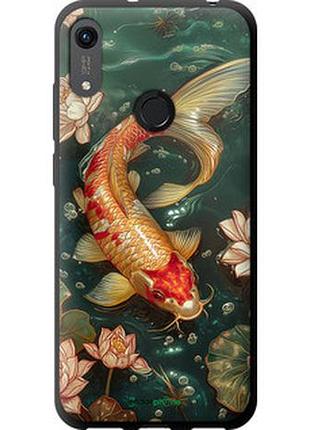Чехол на huawei honor 8a мелодия лотоса "6106b-1635-2448"