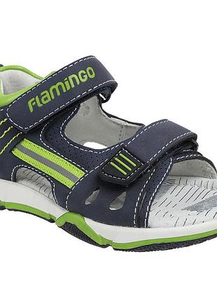 Детские босоножки для мальчиков, flamingo (код 2507) размеры: 22-27 22