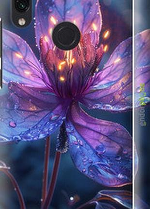 Чохол на xiaomi redmi note 7 магічна квітка "6038m-1639-2448"