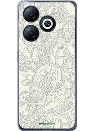 Чехол на tecno spark 20c bg7n белое кружево "4383u-3627-2448"