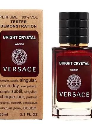 Versace bright crystal тестер lux жіночий 60 мл