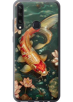Чехол на huawei y6p мелодия лотоса "6106t-1952-2448"