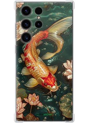 Чехол на samsung galaxy s23 ultra мелодия лотоса "6106sp-2906-2448"