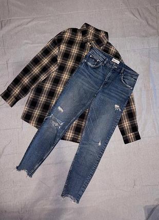 Джинсы скіні від zara