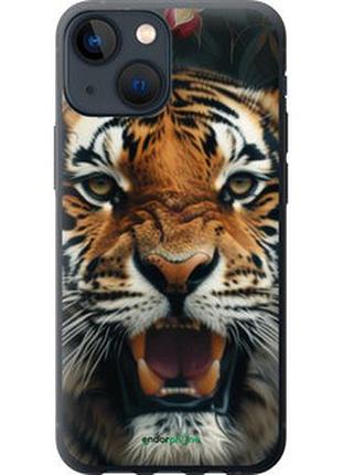 Чехол на iphone 13 mini тигровое величие "6080t-2373-2448"