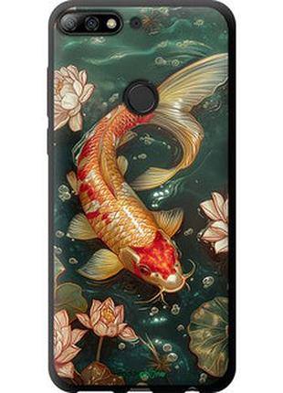 Чохол на huawei honor 7c pro мелодія лотоса "6106b-2070-2448"