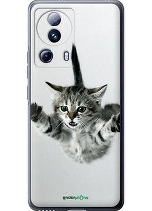 Чехол на xiaomi 13 lite летящий котёнок "2322u-3017-2448"